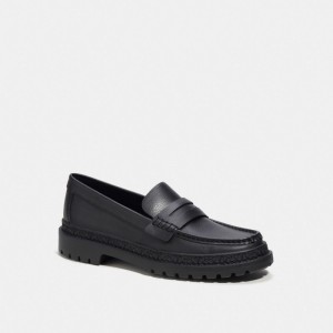 Coach Cooper Loafers Heren Zwart | NL_CH74253