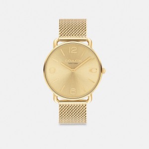 Coach Elliot 41 Mm Horloge Heren Goud | NL_CH79634