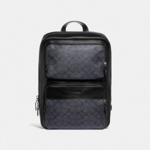 Coach Gotham In Signature Rugzakken Heren Zwart | NL_CH32702