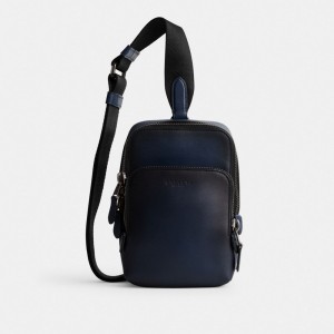 Coach Gotham Sling Pack 13 Crossbodytassen Heren Diepblauw | NL_CH32037