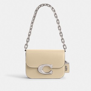 Coach Idol Schoudertassen Dames Zilver Wit | NL_CH13346