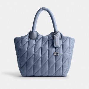 Coach Iris Tote Dames Zilver Blauw | NL_CH42817