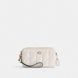 Coach Kira With Pillow Quilting Nappa Leather Crossbodytassen Dames Wit | NL_CH41363