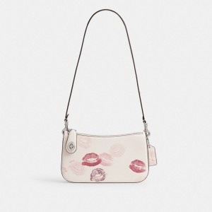 Coach Penn With Lip Print Schoudertassen Dames Gekleurd | NL_CH56021