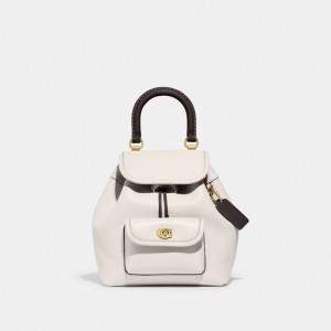 Coach Riya 21 In Colorblock Glovetanned Leather Rugzakken Dames Gekleurd | NL_CH30662