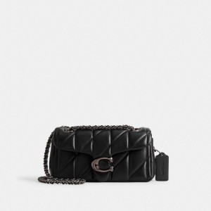 Coach Tabby 20 With Quilting Nappa Leather Schoudertassen Dames Zwart | NL_CH90218