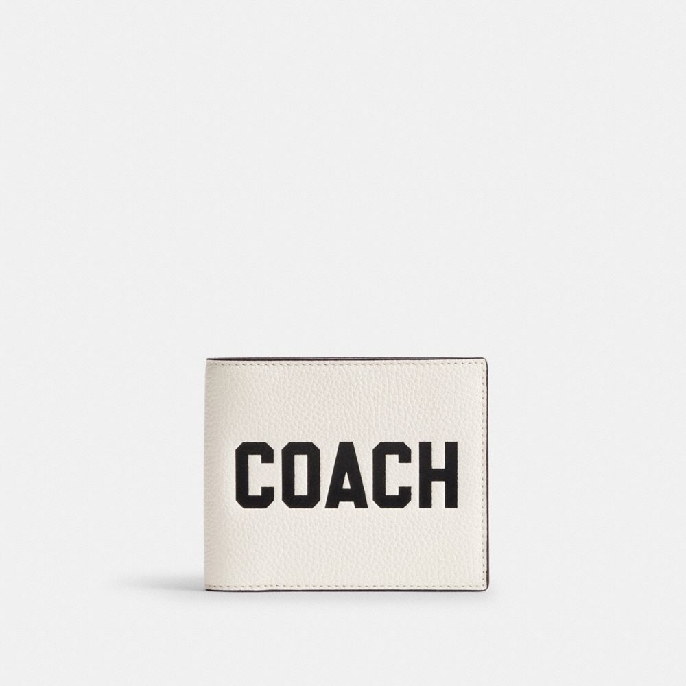 Coach 3 In 1 Wallet With Graphic Polished Pebble Leather Billfolds Heren Gekleurd | NL_CH54845