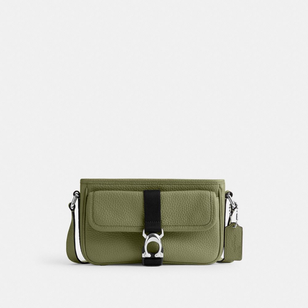 Coach Beck Slim Moss Crossbodytassen Heren Olijfgroen | NL_CH60063