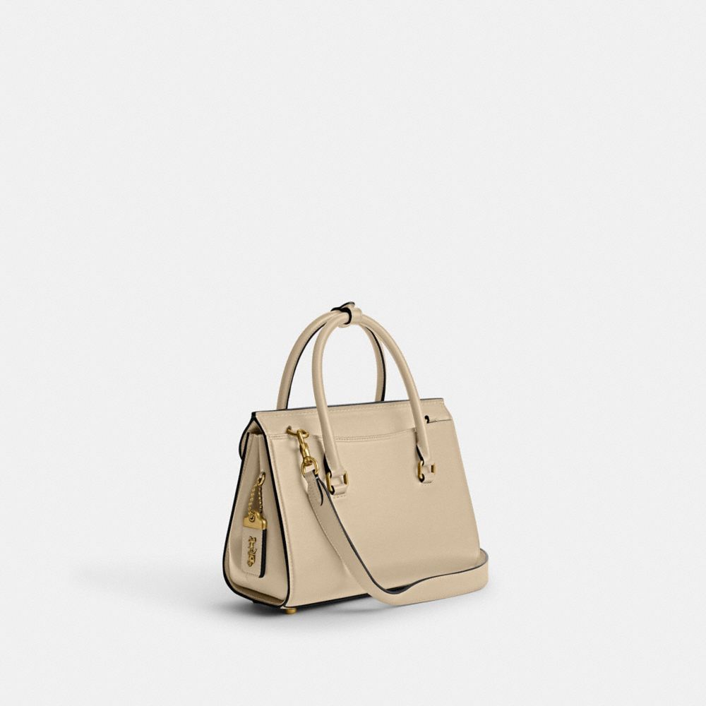 Coach Broome Brass Handtas Dames Wit | NL_CH44861