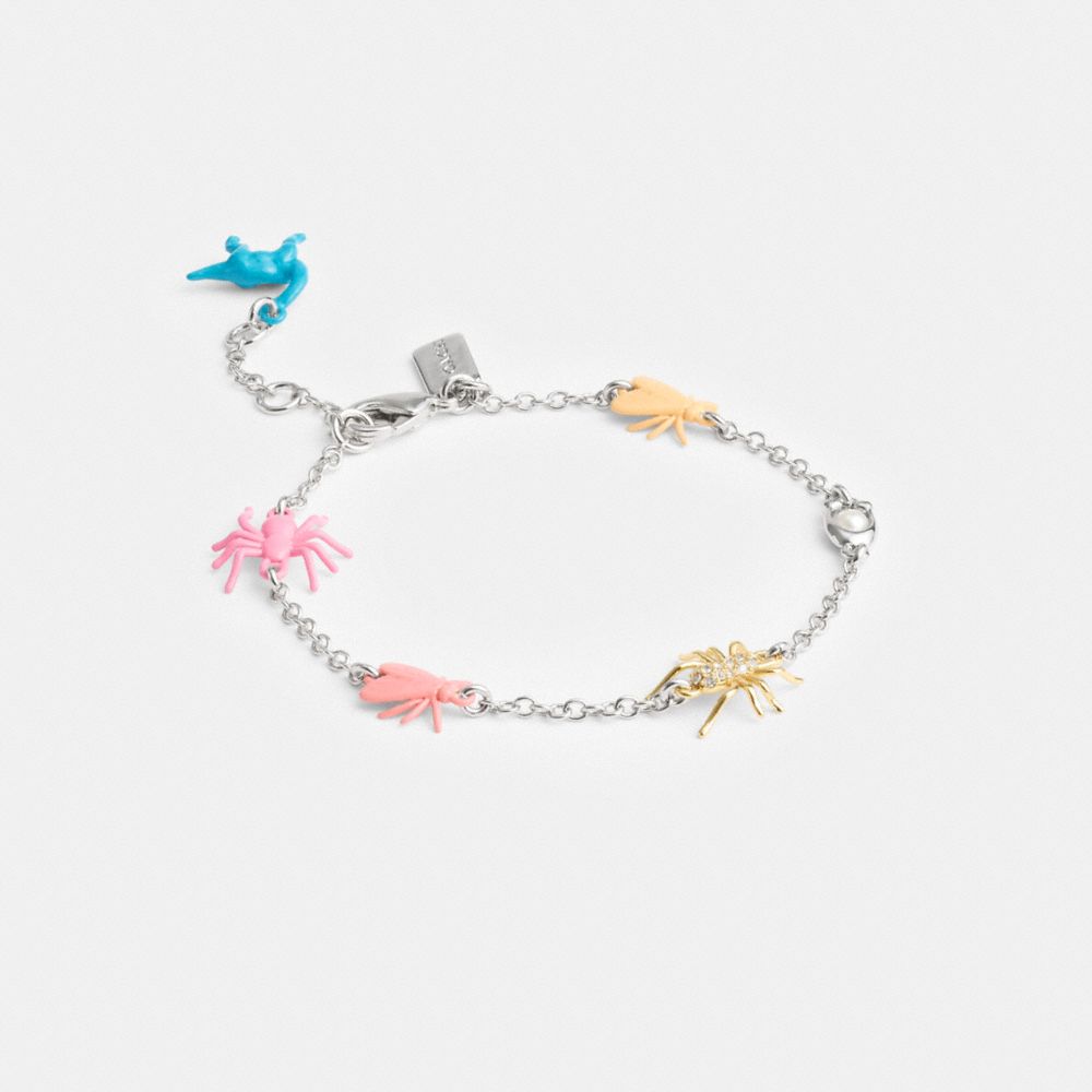 Coach Bug Charm Armbanden Dames Zilver | NL_CH29559