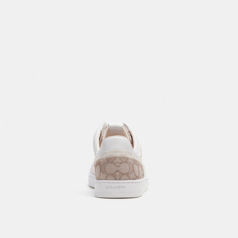 Coach C201 In Signature Jacquard Chalk Sneakers Heren Grijs | NL_CH48151