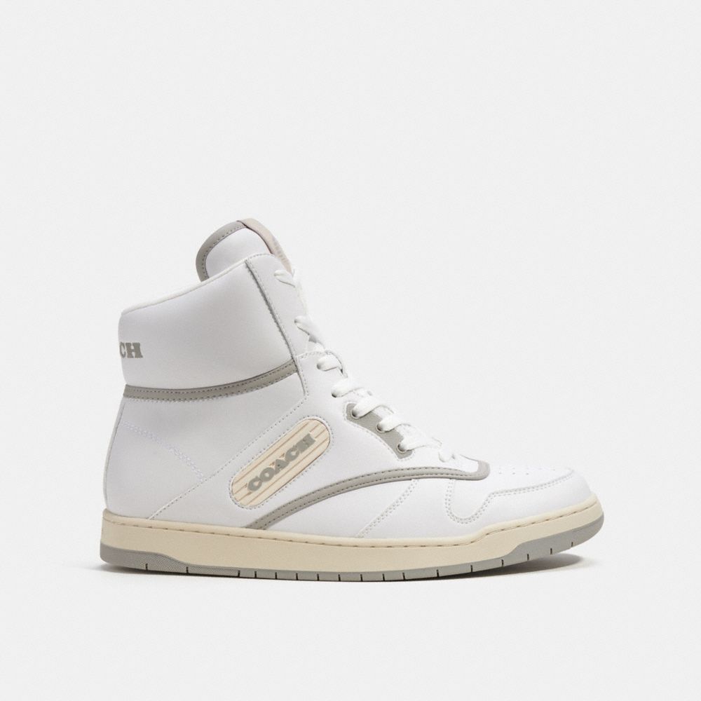 Coach C202 High Top Optic Sneakers Heren Wit | NL_CH65403