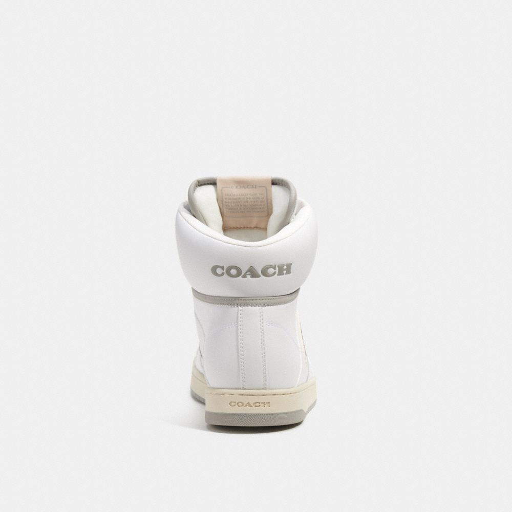 Coach C202 High Top Optic Sneakers Heren Wit | NL_CH65403