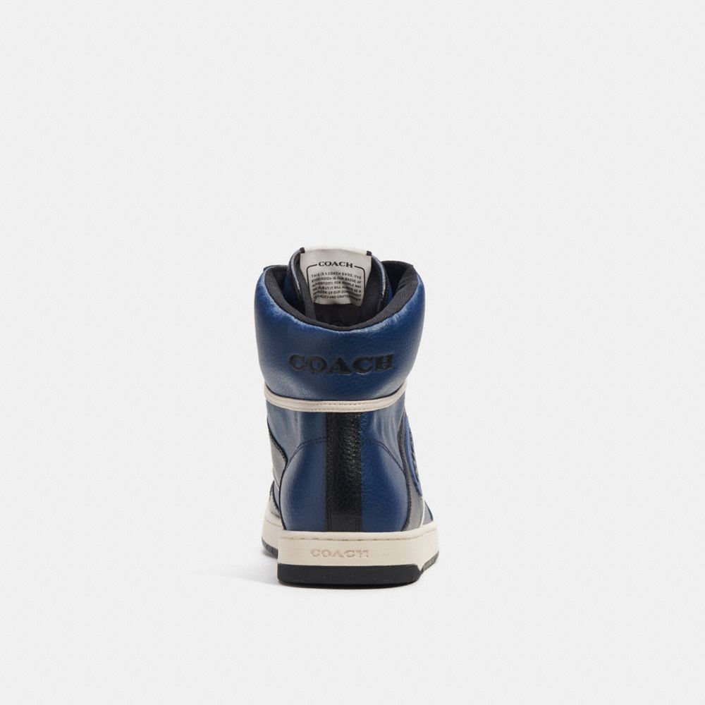 Coach C202 High Top Sneakers Heren Diepblauw | NL_CH25180