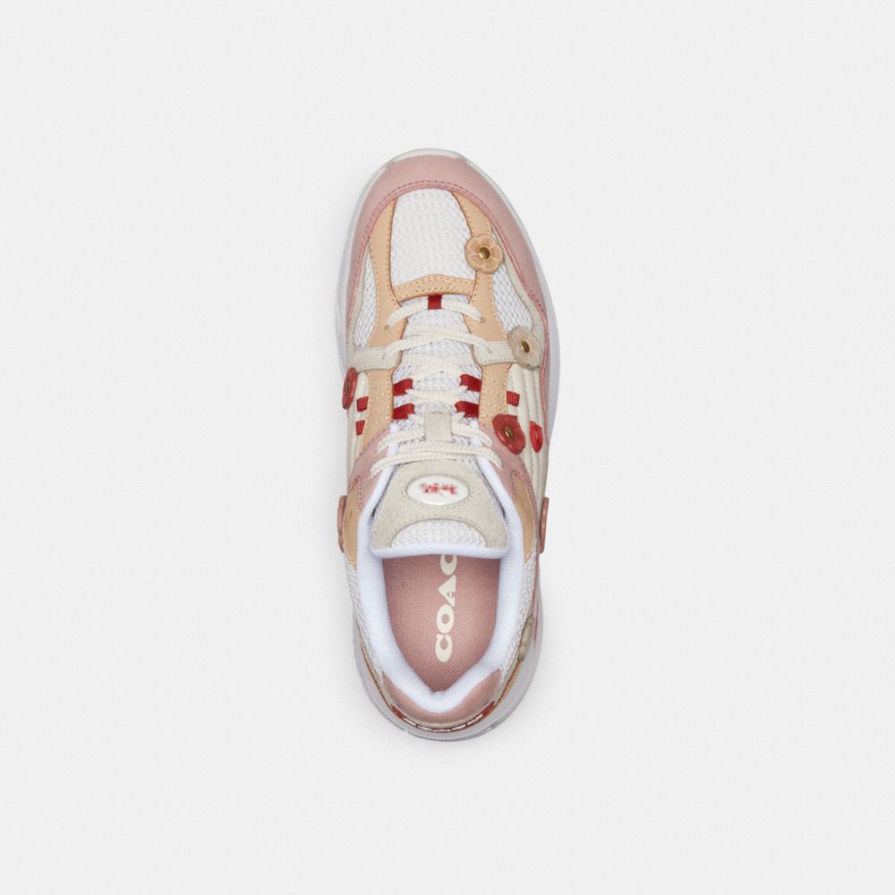 Coach C301 With Tea Light Sneakers Dames Roze | NL_CH31932