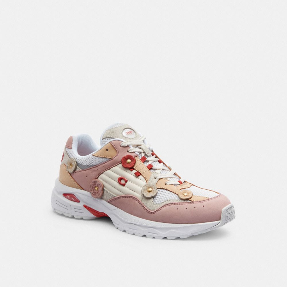 Coach C301 With Tea Light Sneakers Dames Roze | NL_CH31932