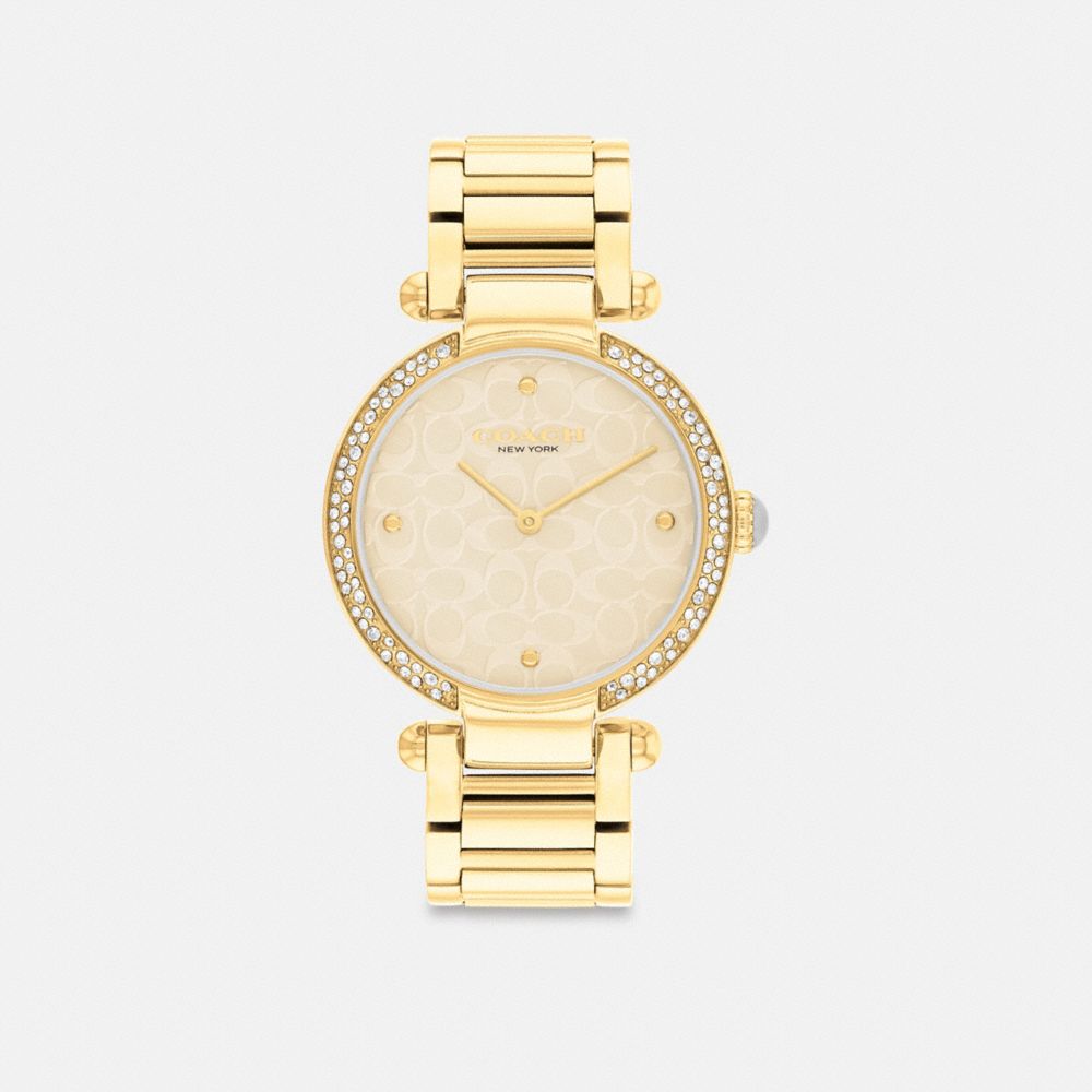 Coach Cary 34 Mm Horloge Dames Goud | NL_CH34009