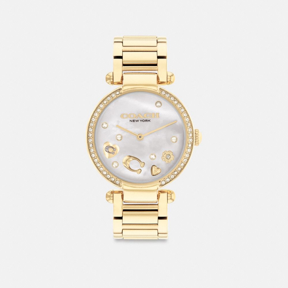 Coach Cary 34 Mm Horloge Dames Goud | NL_CH19466