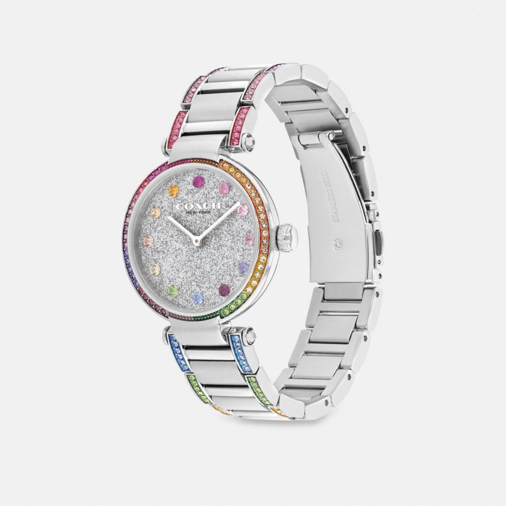 Coach Cary 34 Mm Stainless Steel Horloge Dames Grijs | NL_CH43589