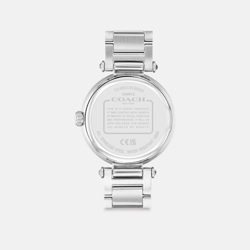 Coach Cary 34 Mm Stainless Steel Horloge Dames Grijs | NL_CH43589