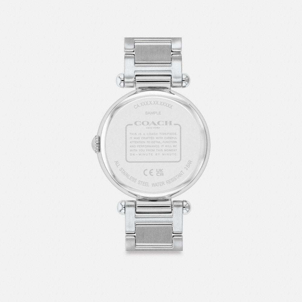 Coach Cary 34 Mm Stainless Steel Horloge Dames Grijs | NL_CH17022