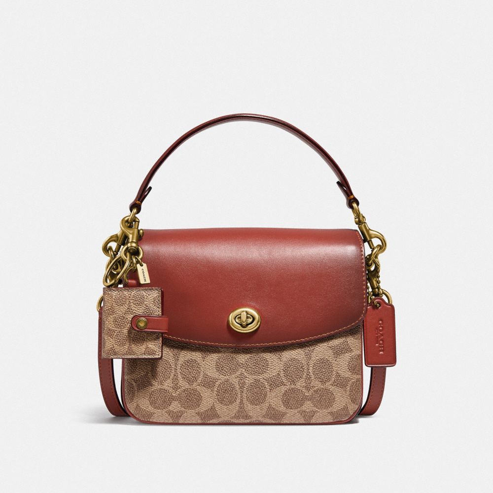 Coach Cassie 19 In Signature Canvas Pvc Crossbodytassen Dames Bruin | NL_CH27483