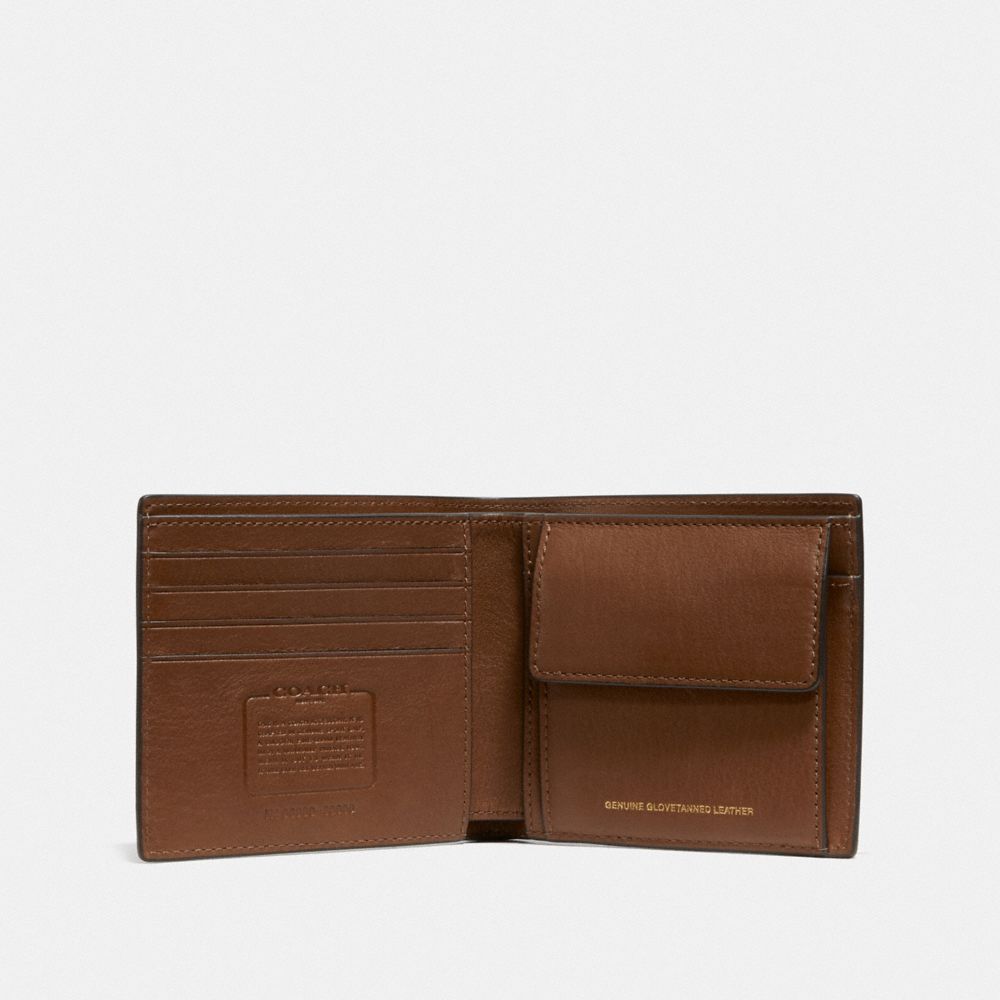 Coach Coin Wallet Billfolds Heren Bruin | NL_CH49523