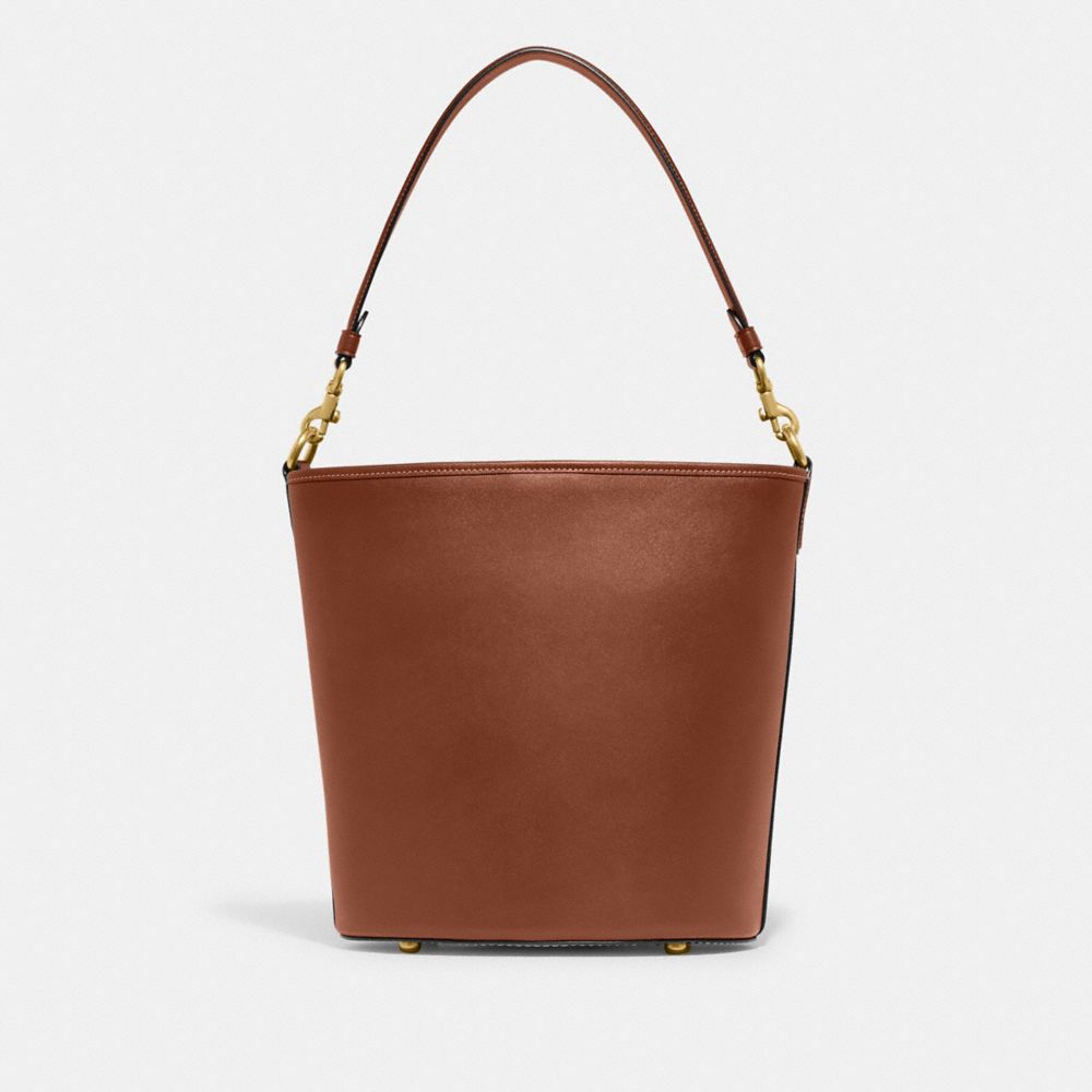 Coach Dakota Bucket Glovetanned Leather Schoudertassen Dames Bruin | NL_CH53729