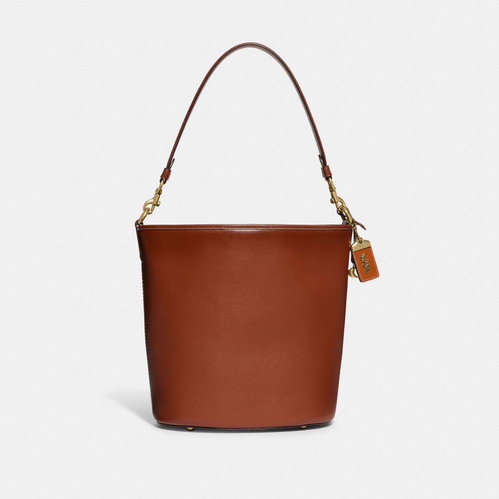 Coach Dakota Bucket Glovetanned Leather Schoudertassen Dames Bruin | NL_CH53729