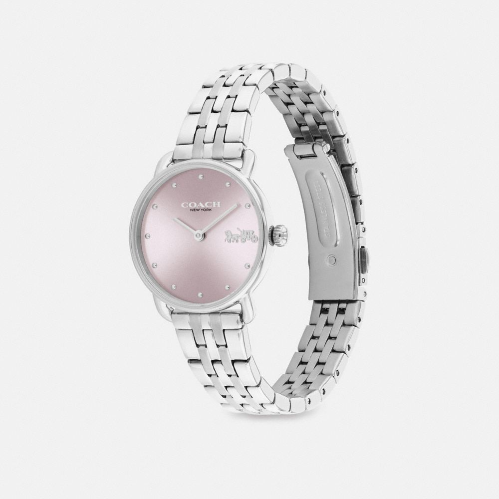 Coach Elliot 28 Mm Stainless Steel Horloge Dames Grijs | NL_CH54524