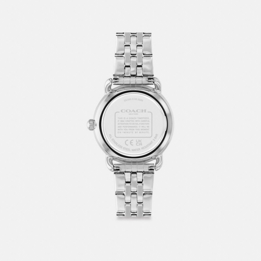 Coach Elliot 28 Mm Stainless Steel Horloge Dames Grijs | NL_CH54524