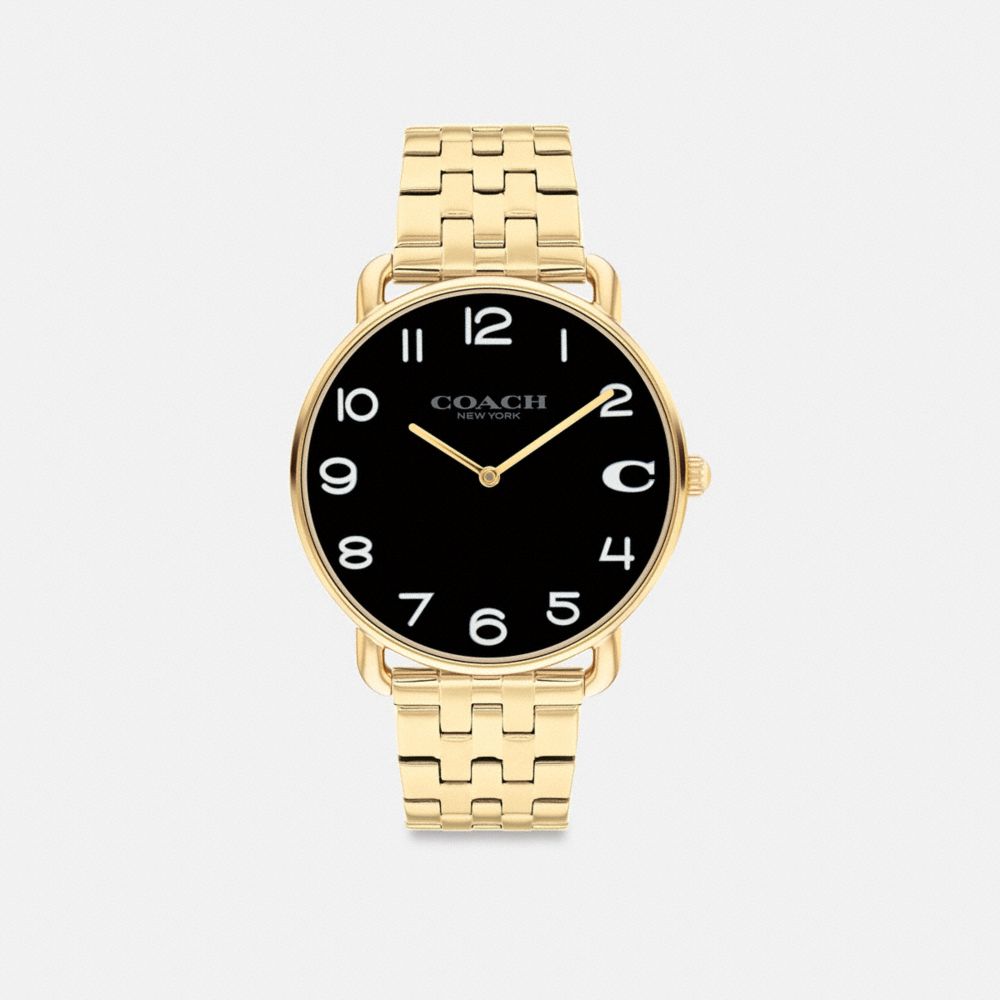 Coach Elliot 41 Mm Horloge Heren Goud | NL_CH37607