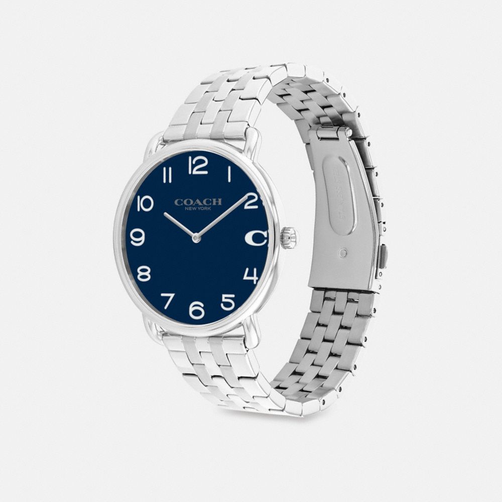 Coach Elliot 41 Mm Stainless Steel Horloge Heren Grijs | NL_CH41828