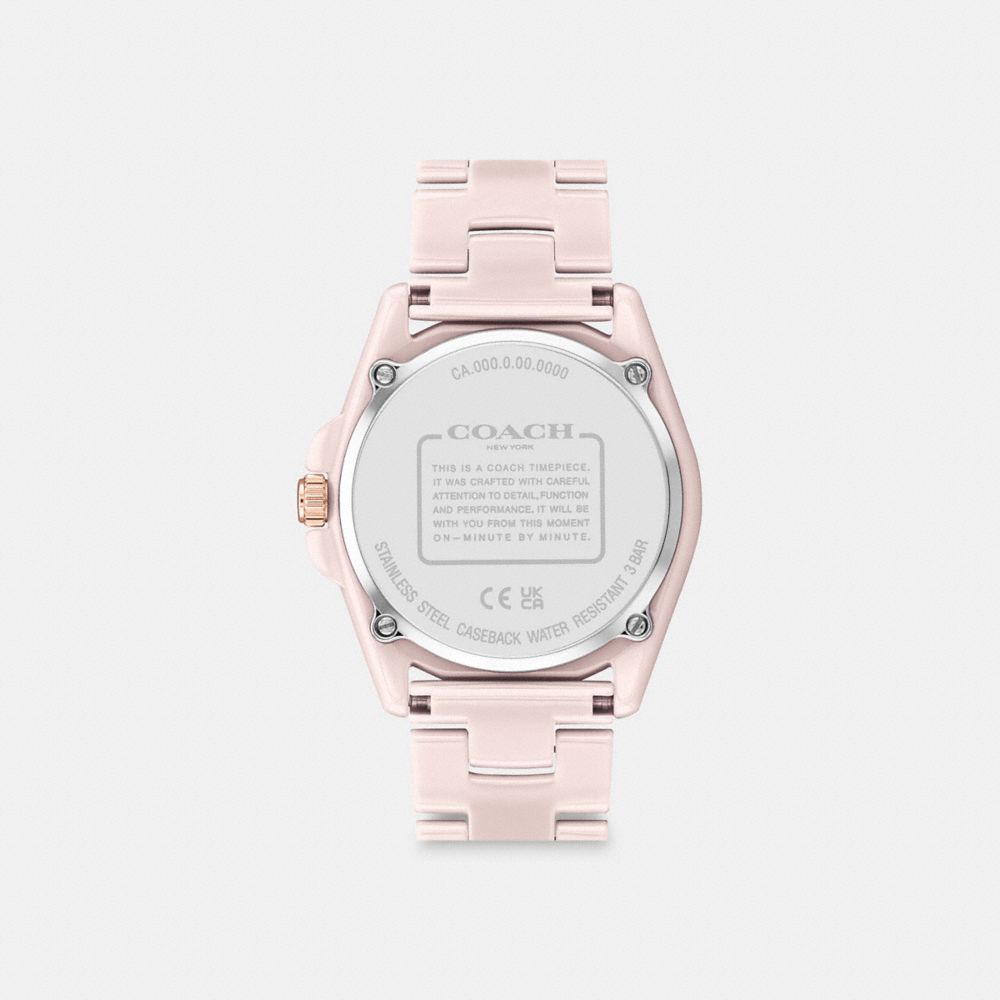 Coach Greyson 36 Mm Blush Horloge Dames Roze | NL_CH88312