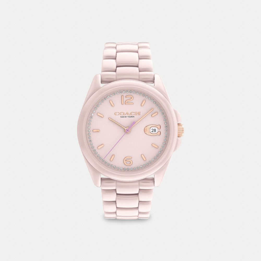 Coach Greyson 36 Mm Blush Horloge Dames Roze | NL_CH88312