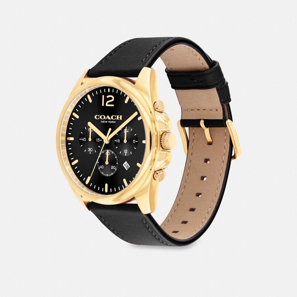 Coach Greyson 43 Mm Horloge Heren Zwart | NL_CH32918