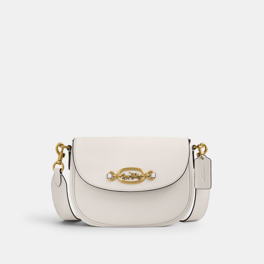 Coach Harley Brass Crossbodytassen Dames Wit | NL_CH51904