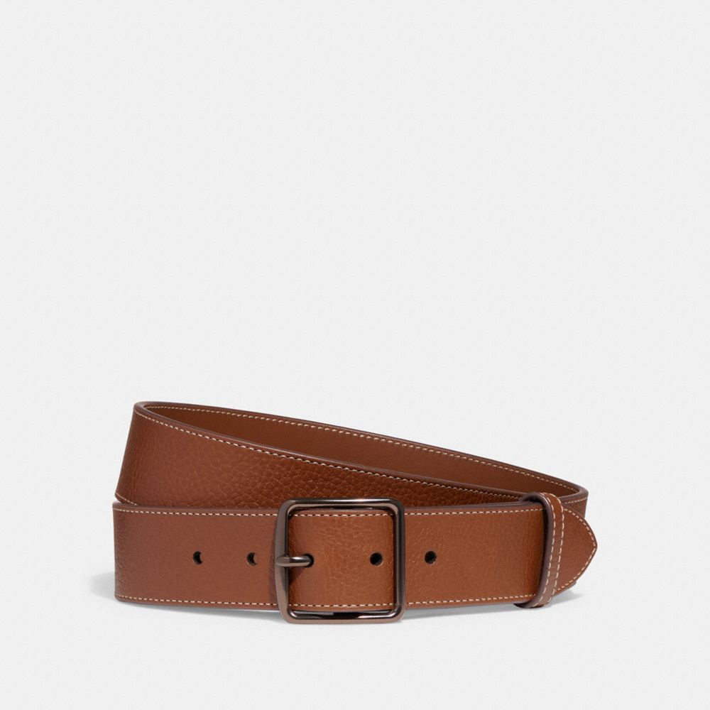 Coach Harness Buckle Belt 38 Mm Riemen Heren Bruin | NL_CH33180