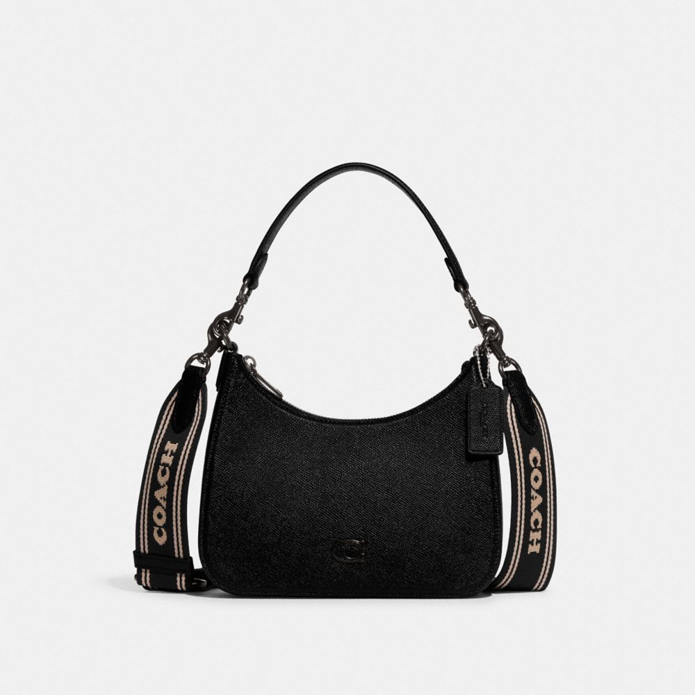 Coach Hobo With Signature Crossbodytassen Dames Zwart | NL_CH38060