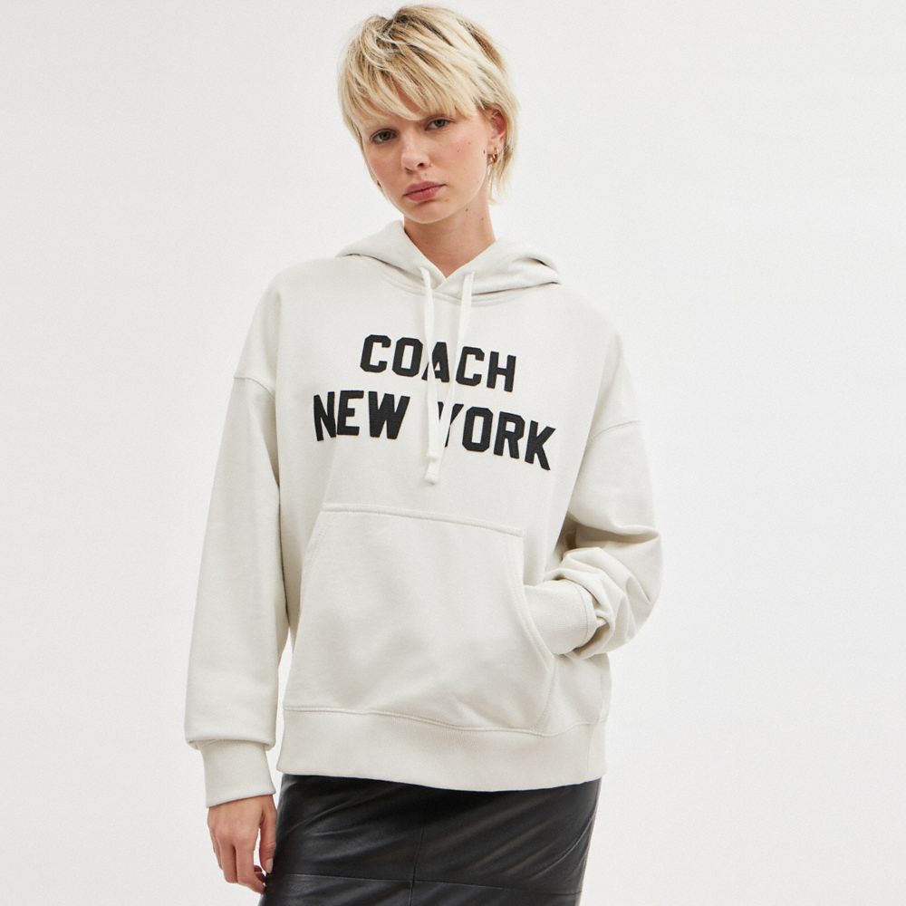 Coach Hoodie Cream Sweatshirts Heren Room | NL_CH47110