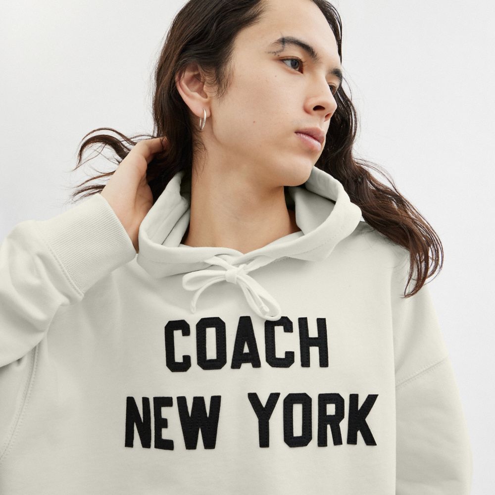 Coach Hoodie Cream Sweatshirts Heren Room | NL_CH47110