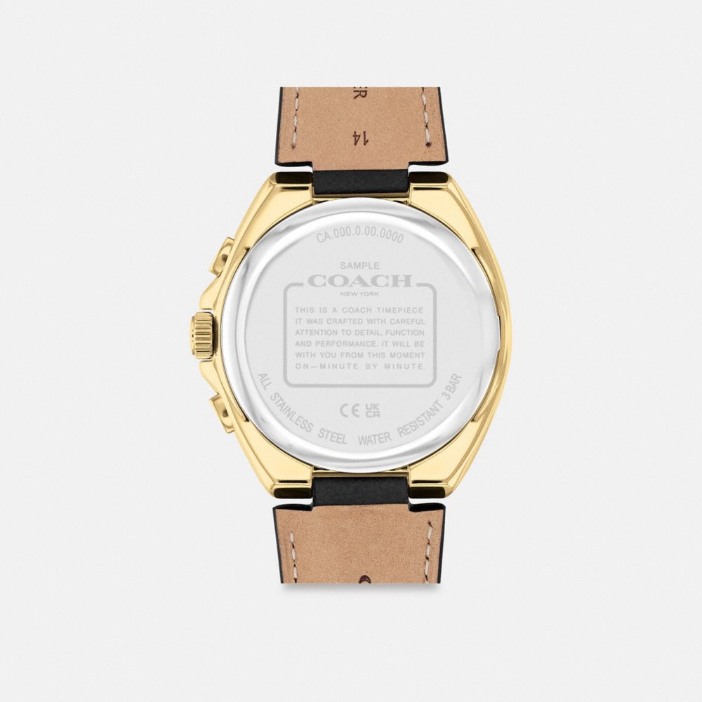 Coach Jackson 45 Mm Horloge Heren Zwart | NL_CH97490