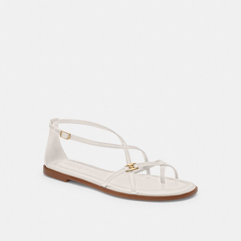 Coach Jenni Chalk Sandalen Dames Wit | NL_CH88005