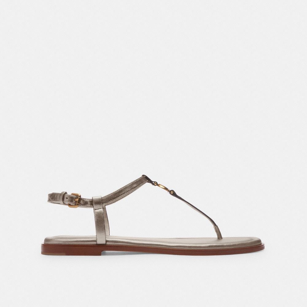 Coach Jessica Champagne Sandalen Dames Bruin | NL_CH24921