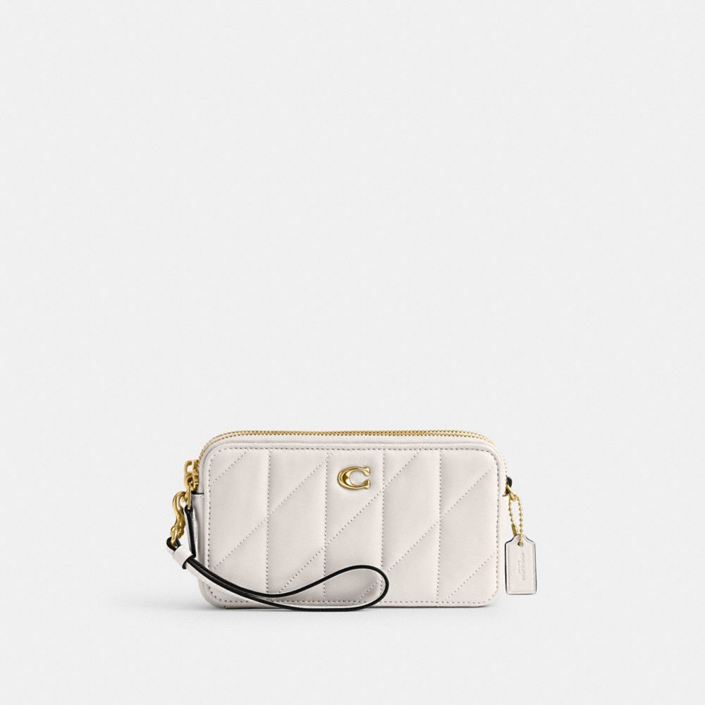 Coach Kira With Pillow Quilting Nappa Leather Crossbodytassen Dames Wit | NL_CH41363