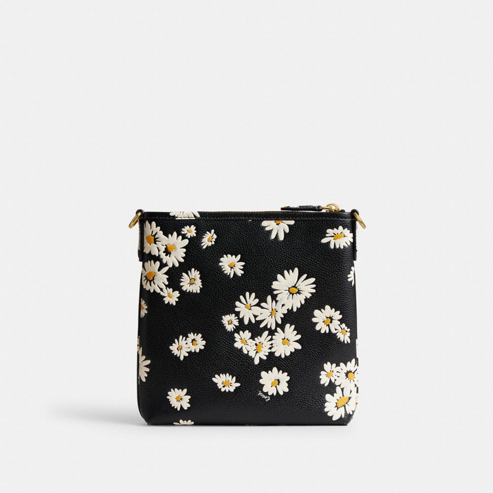 Coach Kitt Messenger With Floral Print Brass Crossbodytassen Dames Gekleurd | NL_CH94536