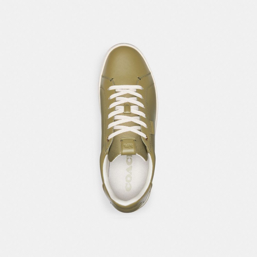 Coach Lowline Low Top Moss Sneakers Heren Olijfgroen | NL_CH31087