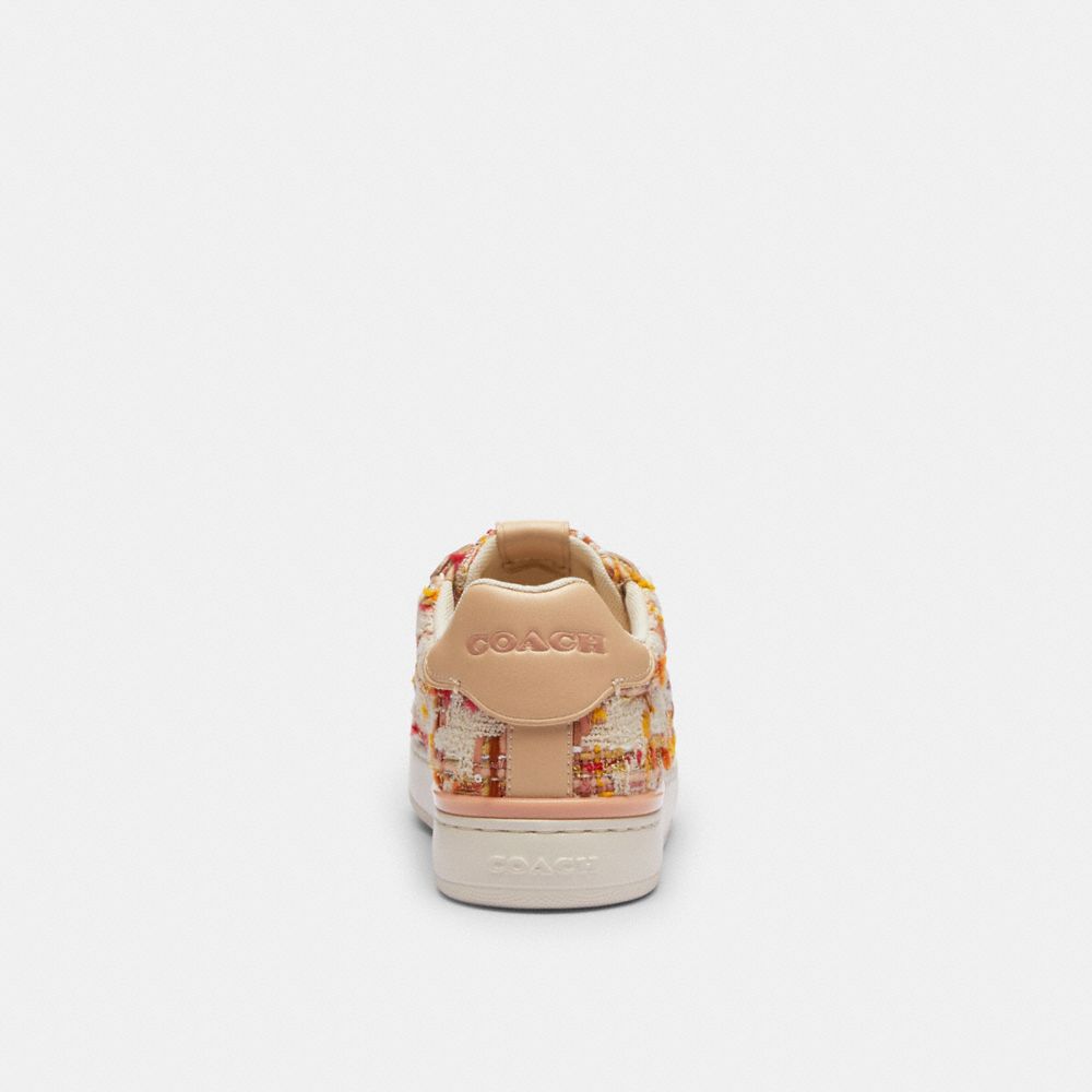 Coach Lowline Low Top Neutral Sneakers Dames Wit Roze | NL_CH53510