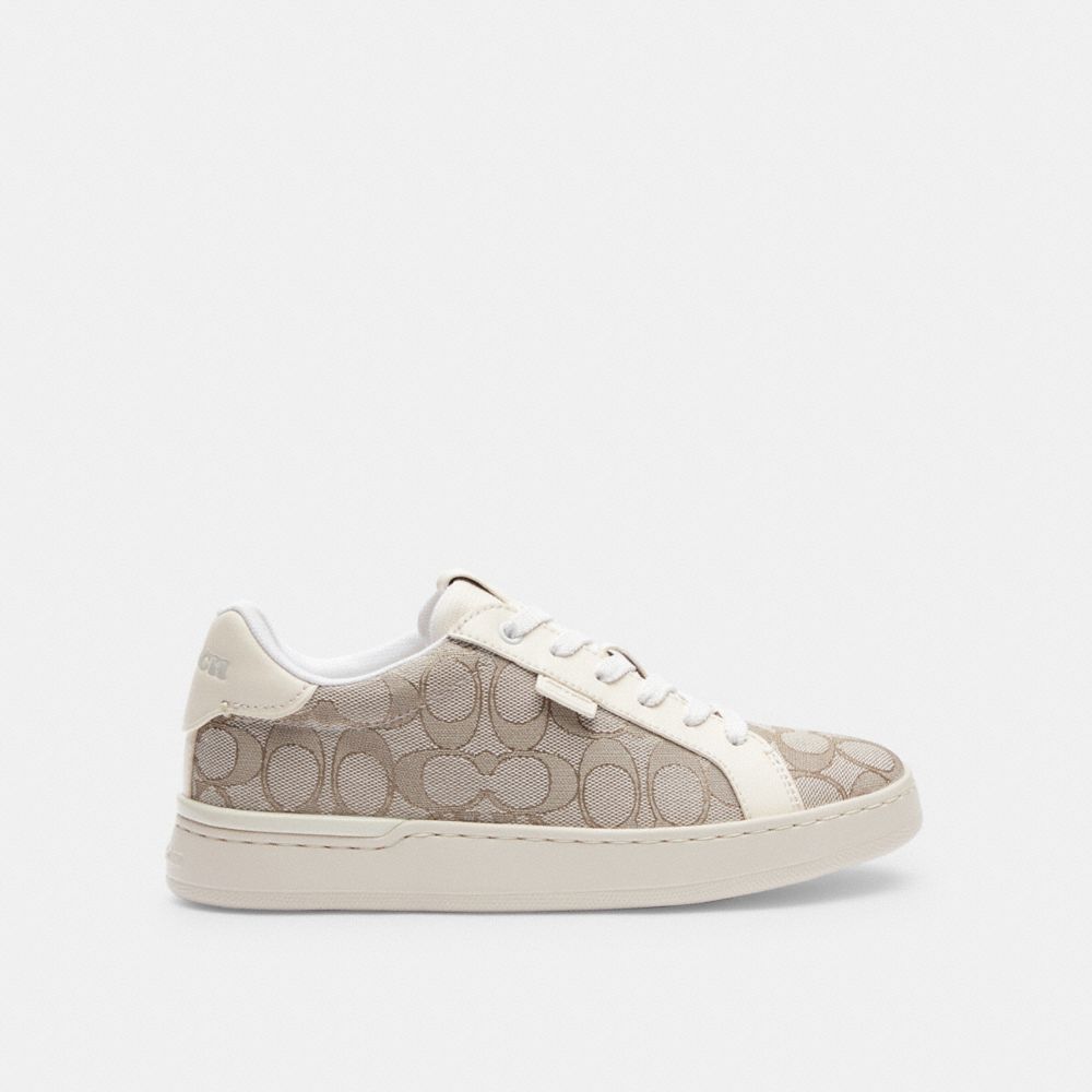 Coach Lowline Low Top Stone Sneakers Dames Grijs | NL_CH45862