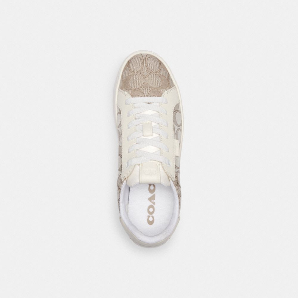 Coach Lowline Low Top Stone Sneakers Dames Grijs | NL_CH45862